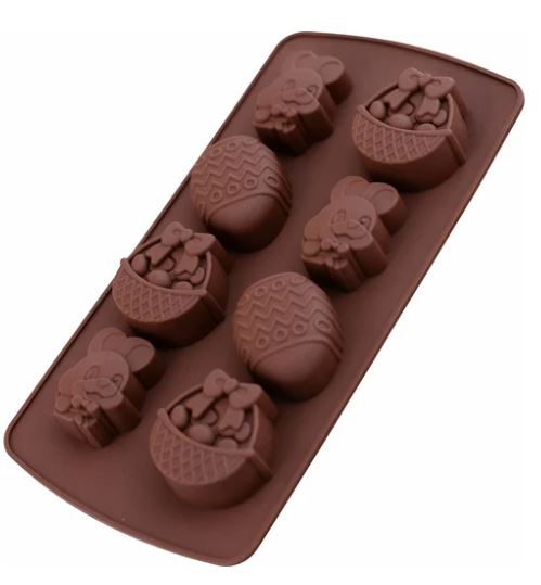 Форма для шоколадных конфет силиконовая «Пасхальное настроение» VL80-504